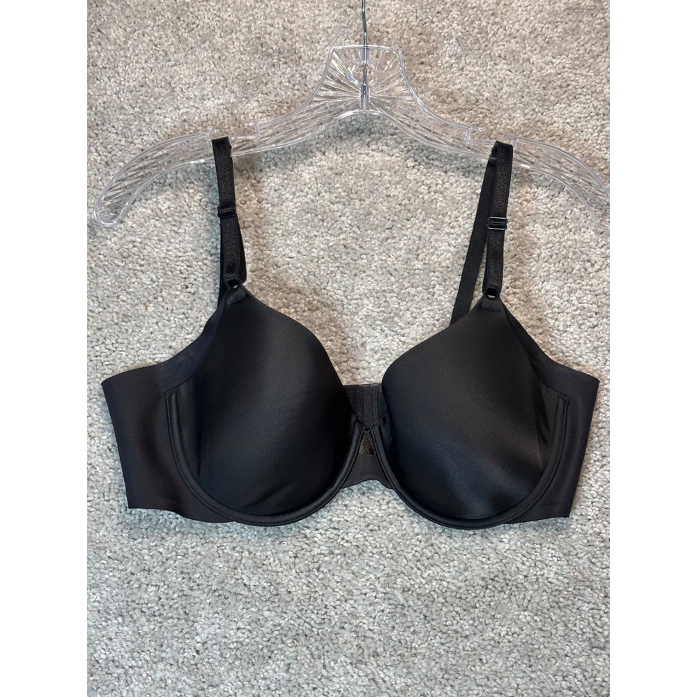 Olga Black Underwire Full Coverage T-Shirt Bra 36C GB0561A GB0561C